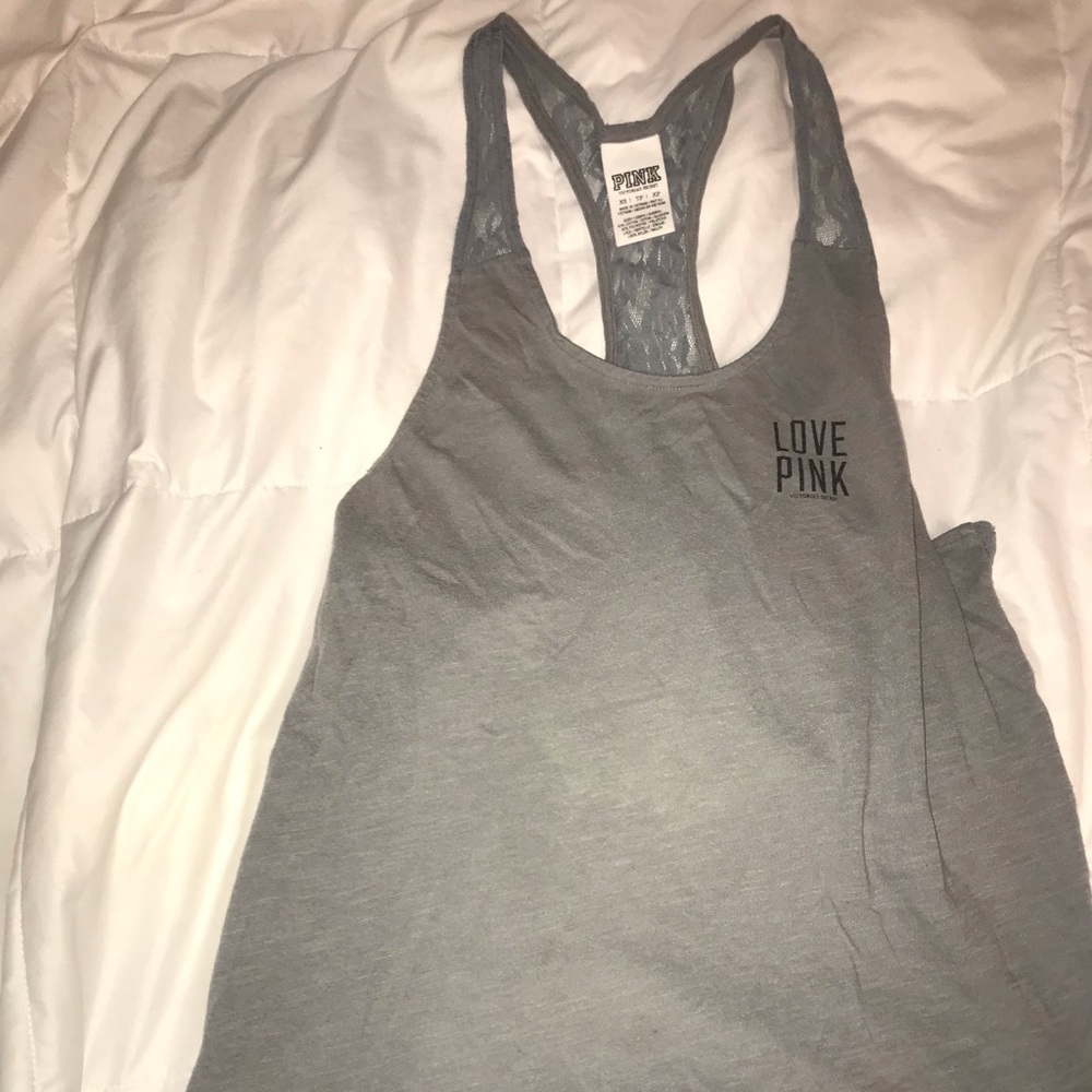 PINK racer back top